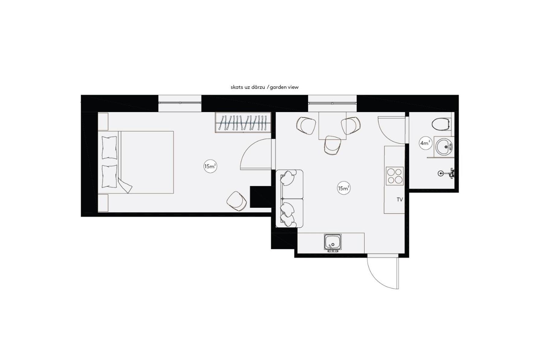 Laucu Akmens Hotel Skulte  Стая снимка